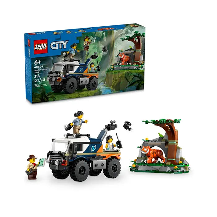 LEGO City Jungle Explorer Off-Road Truck - 314 Pieces