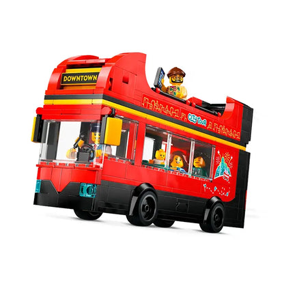 LEGO City Red Double-Decker Sightseeing Bus - 384 Pieces