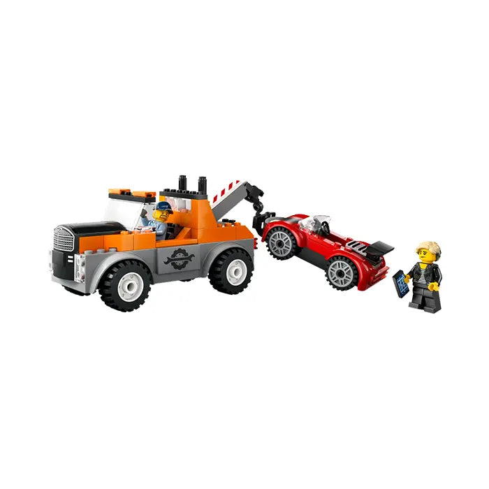 LEGO City Tow Truck and Sports Car Repair - 101 Pieces
