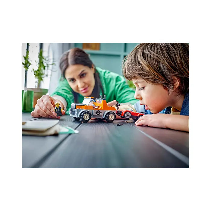 LEGO City Tow Truck and Sports Car Repair - 101 Pieces