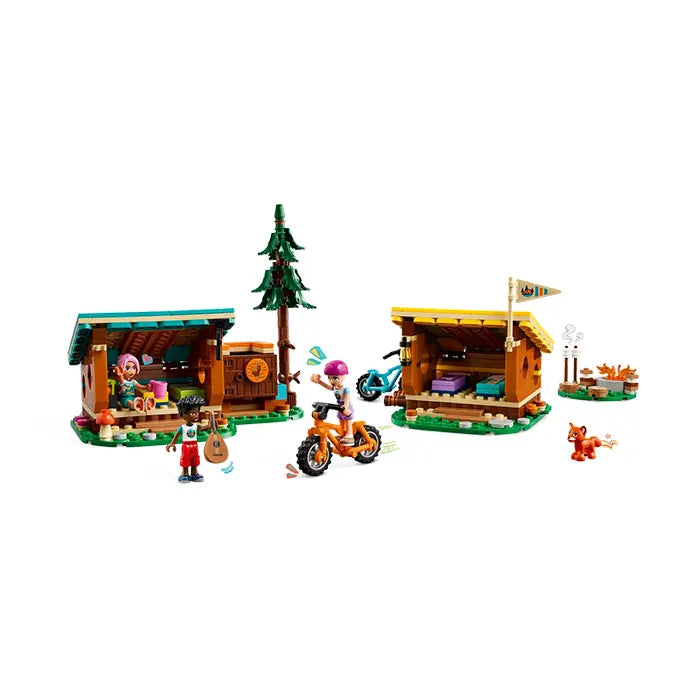 LEGO Friends Adventure Camp Cozy Cabins - 437 Pieces