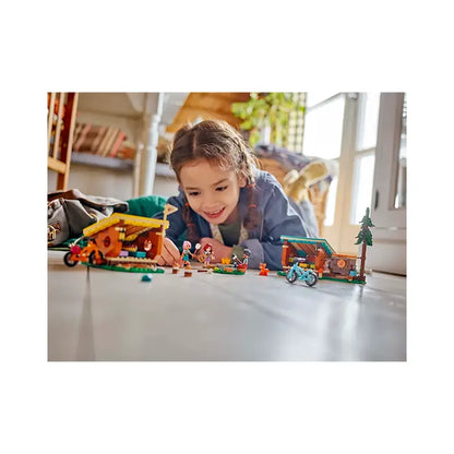 LEGO Friends Adventure Camp Cozy Cabins - 437 Pieces