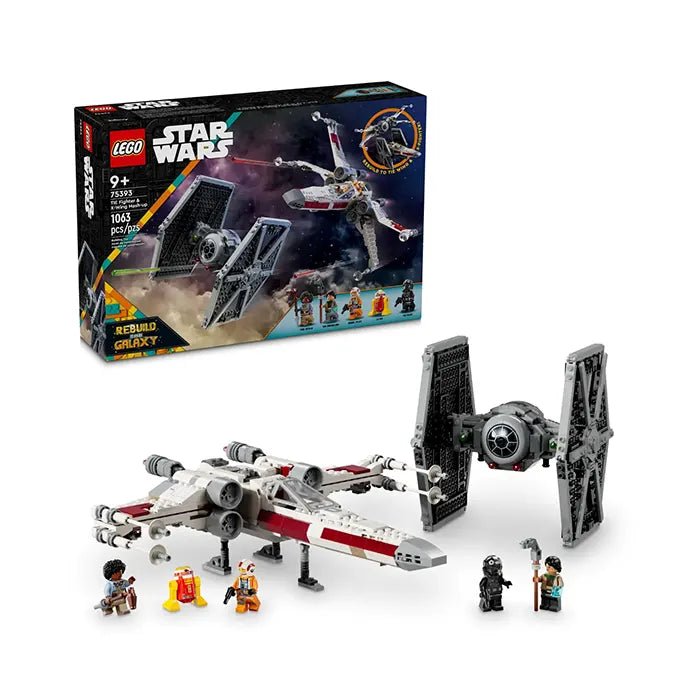 LEGO Star Wars TIE Fighter &amp; X-Wing Mash-up - 1063 Pieces