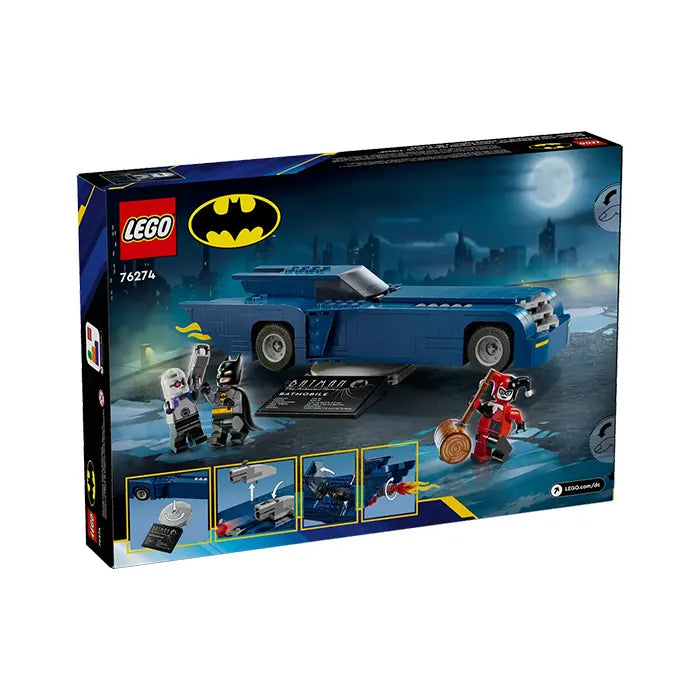 LEGO DC Batman with the Batmobile vs. Harley Quinn and Mr. Freeze - 435 Pieces