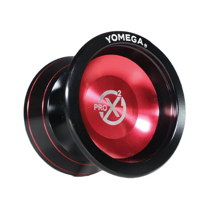 Yomega Pro x2 Pro Level Aluminum Yoyo Black and Red