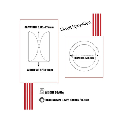 Yomega Groov Pro Level Aluminum Metal Yoyo Black and Red