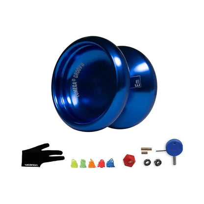 Yomega Groov II Pro Level Aluminum Yoyo Blue