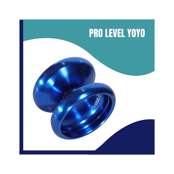 Yomega Groov II Pro Level Aluminum Yoyo Blue
