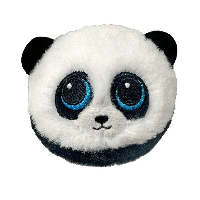 TY Beanie Bouncers Checkers Panda Bear Plush 4 Inch