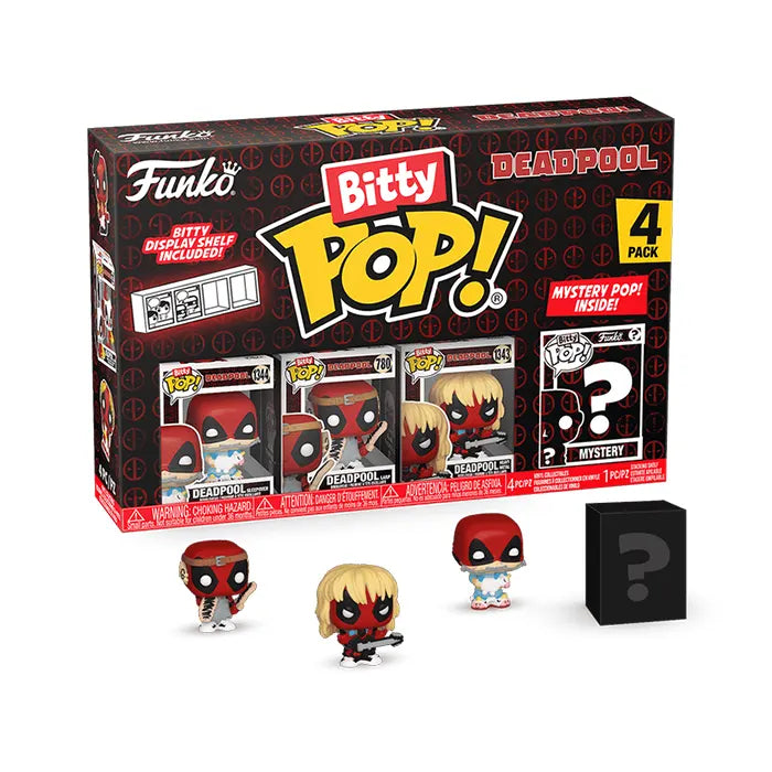 Funko Bitty Pop Deadpool  4-pack Series 4