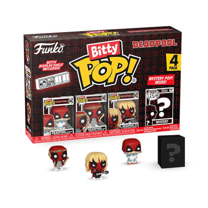 Funko Bitty Pop Deadpool  4-pack Series 4