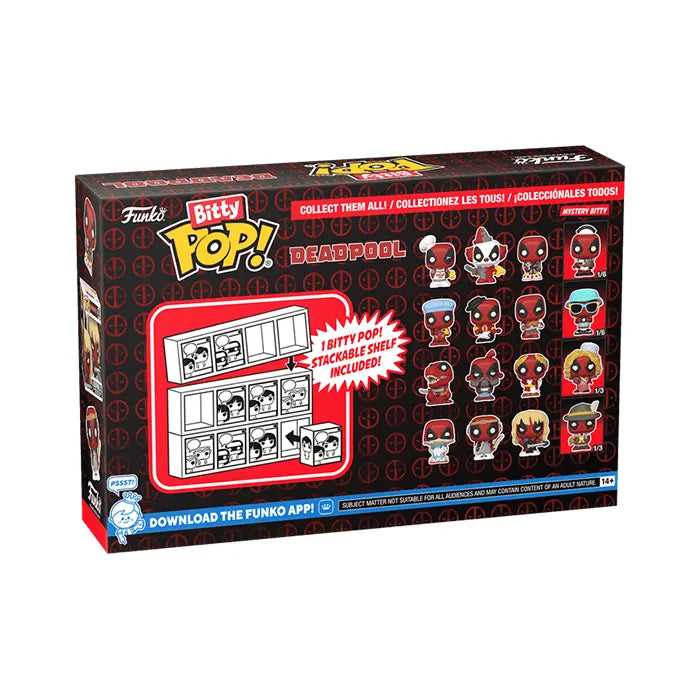 Funko Bitty Pop Deadpool  4-pack Series 4