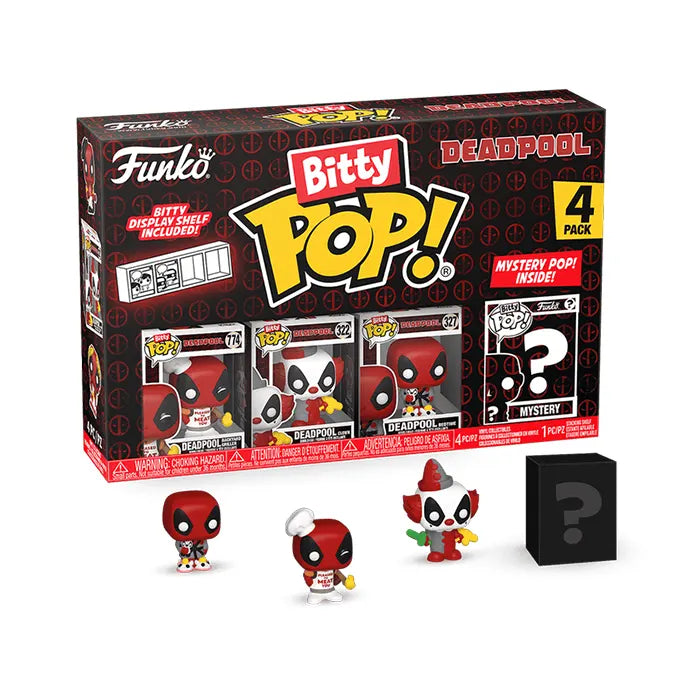 Funko Bitty Pop Deadpool  4-pack Series 1