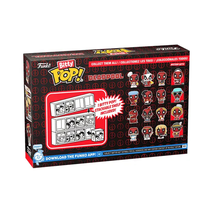 Funko Bitty Pop Deadpool  4-pack Series 1