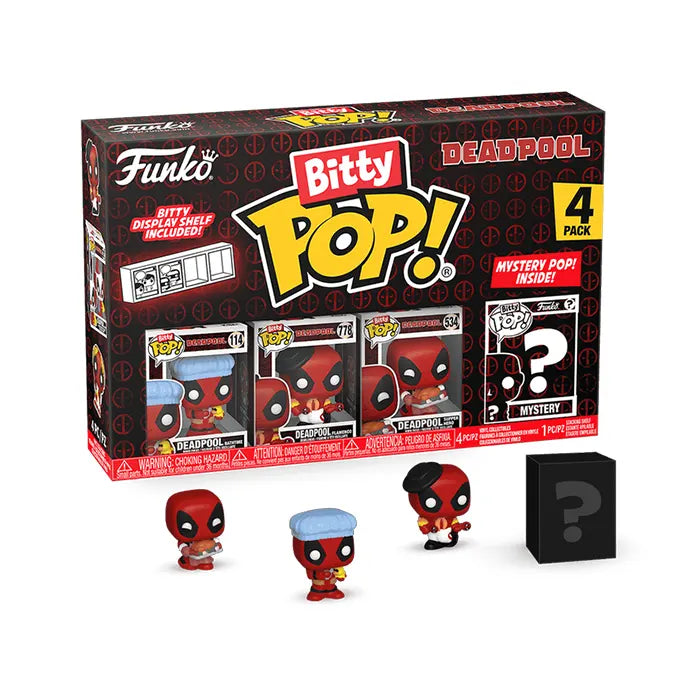 Funko Bitty Pop Deadpool  4-pack Series 2