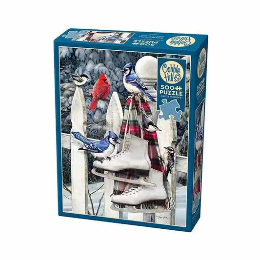 Cobble Hill Birds With Skates Puzzle 500 Pieces Description Additional information Reviews0 Add to cart Cobble Hill Birds With Skates Puzzle 500 Pieces