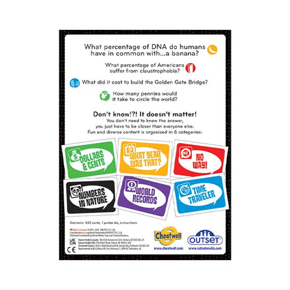 Guesstimation Card Game