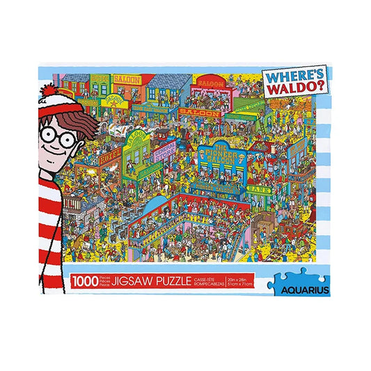 Where's Waldo Wild West Jigsaw Puzzle 1000 Pieces