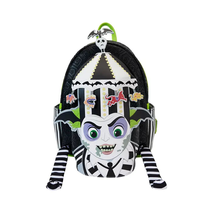 Beetlejuice Carousel Hat Light Up Cosplay Mini Backpack