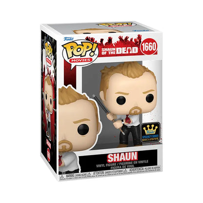 Funko Pop Movies Shaun of the Dead Shaun with Pool Cue