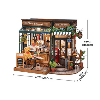 Rolife Tipsy Restaurant DIY Miniature House