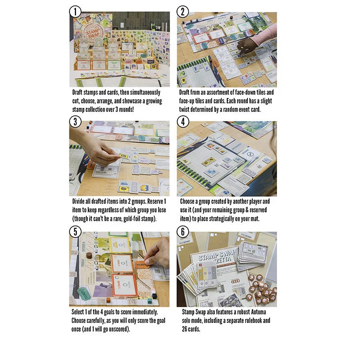 Stamp Swap Board Game