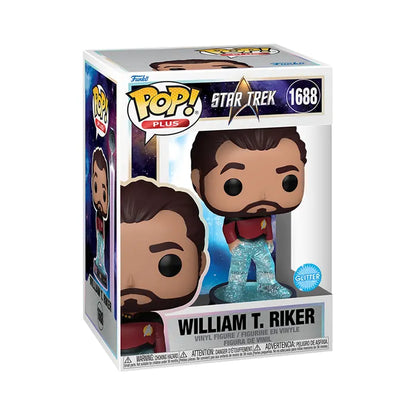 Funko Pop Plus William T. Riker (Transporter) (Glitter)