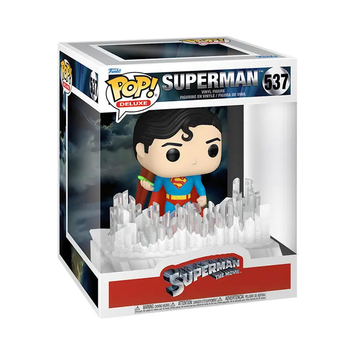 Funko Pop Deluxe Superman with Crystals (1978)