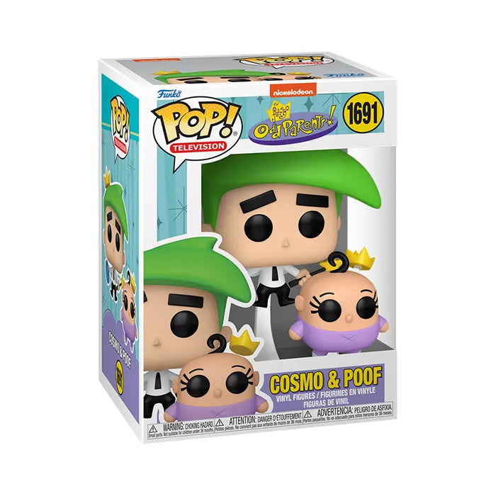 Funko Pop &amp; Buddy TV The Fairly OddParents Cosmo &amp; Poof