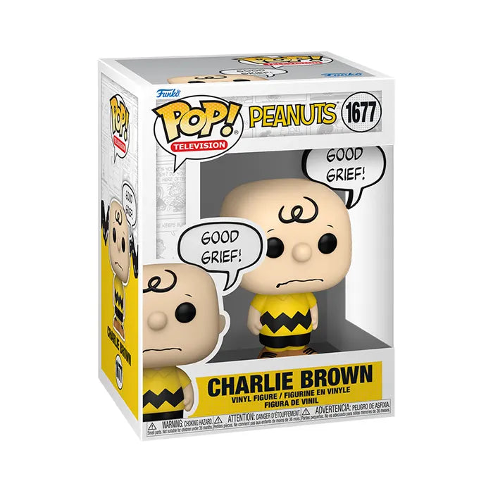 Funko Pop Animation Peanuts Charlie Brown (Good Grief)
