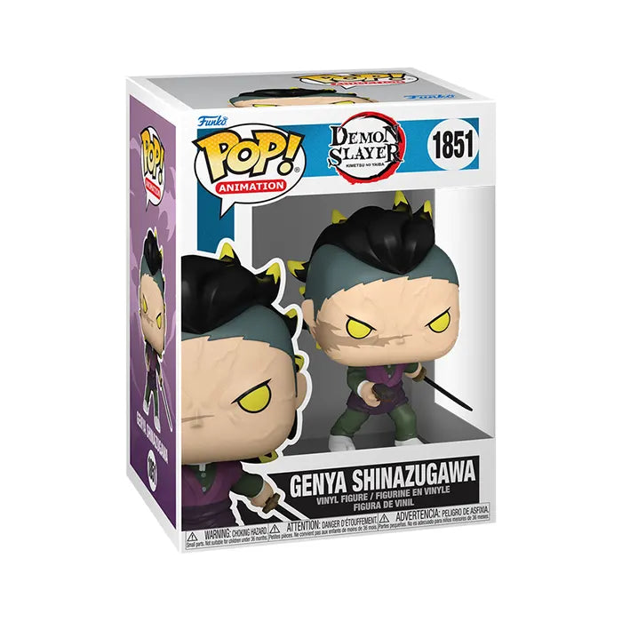Funko Pop Animation Demon Slayer Genya Shinazugawa (Demon Form)
