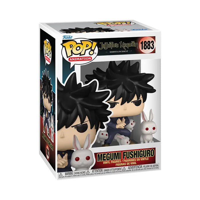 Funko Pop &amp; Buddy Animation Jujutsu Kaisen Megumi Fushiguro with Rabbits