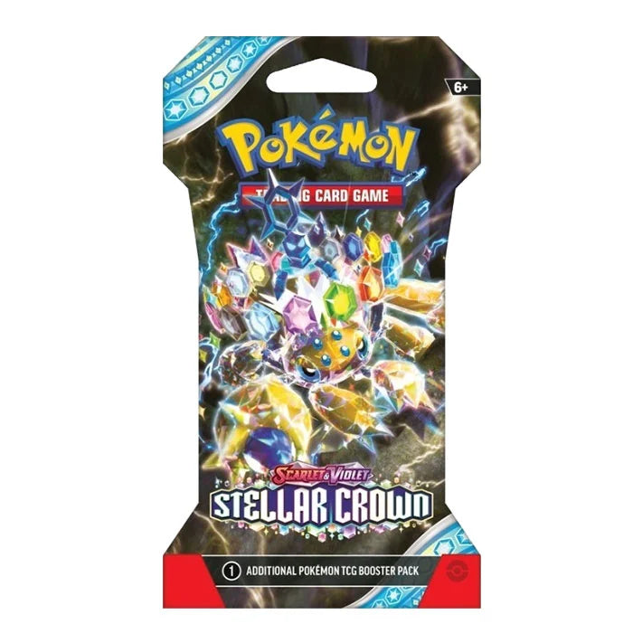 Pokemon TCG Scarlet And Violet Stellar Crown Sleeved Blister