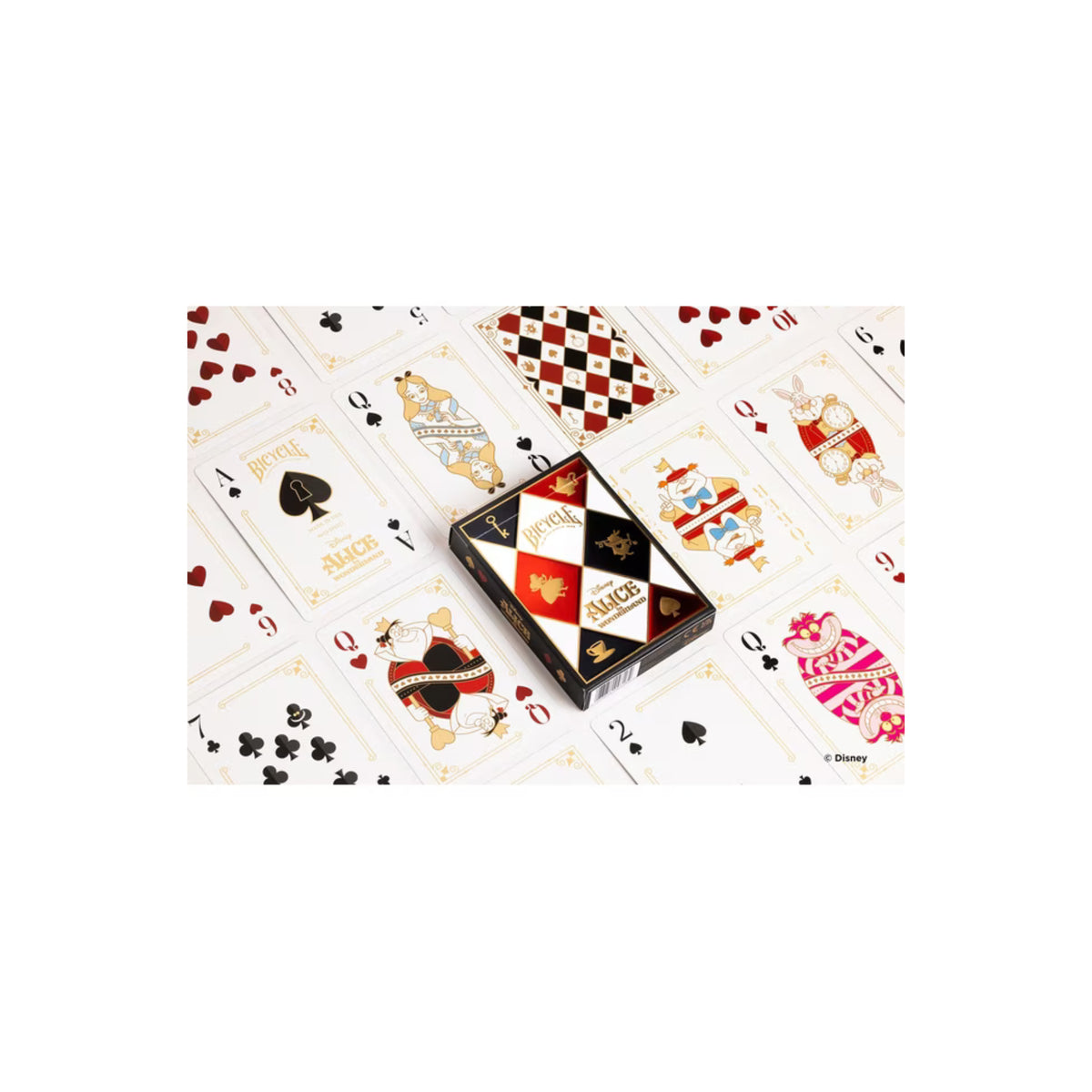 Bicycle Disney Alice in Wonderland Playing Cards