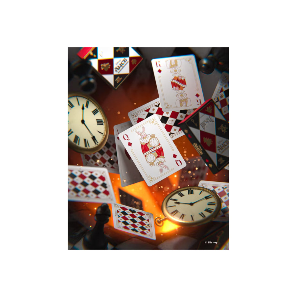 Bicycle Disney Alice in Wonderland Playing Cards