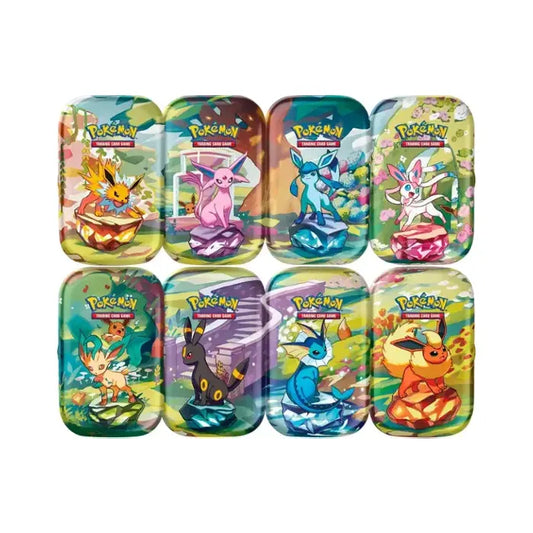 Pokemon SV08.5 Prismatic Evolutions Mini Tins (Random Selection)