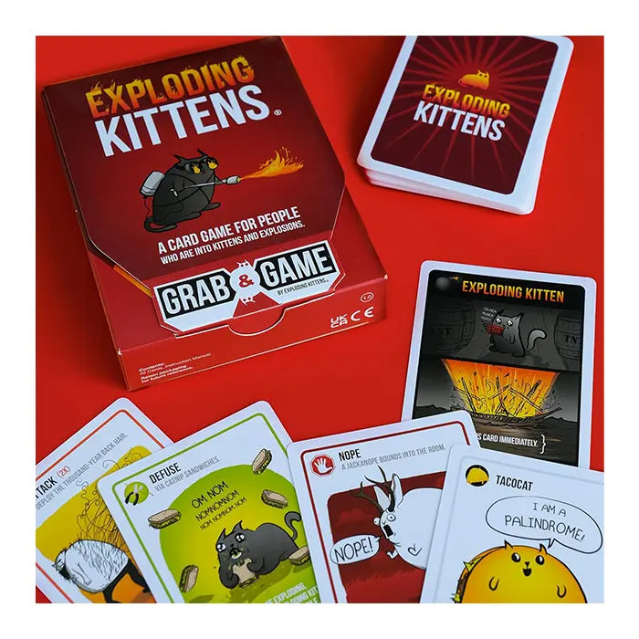 Exploding Kittens Grab And Game