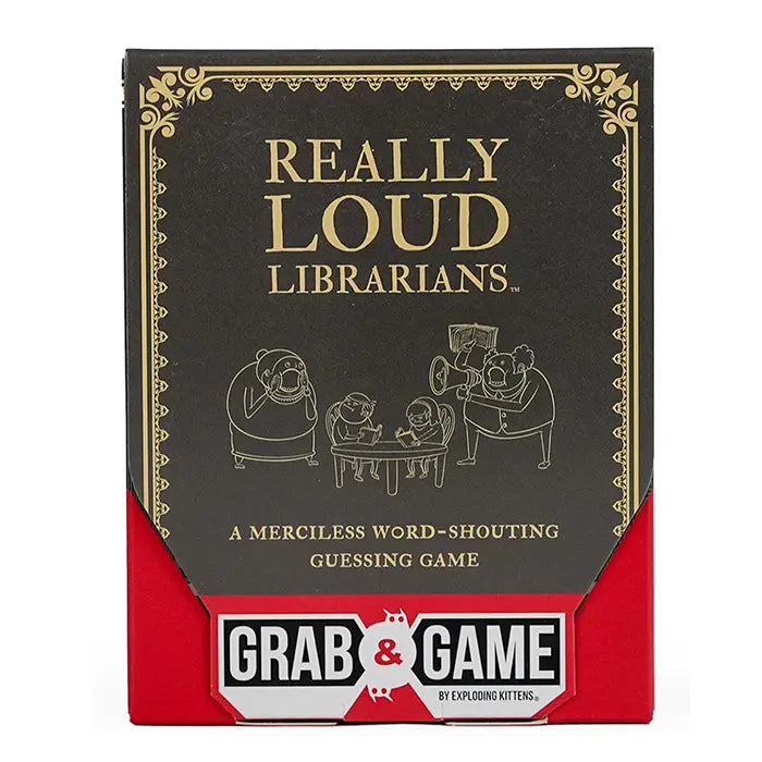 Exploding Kittens Really Loud Librarians Grab And Game