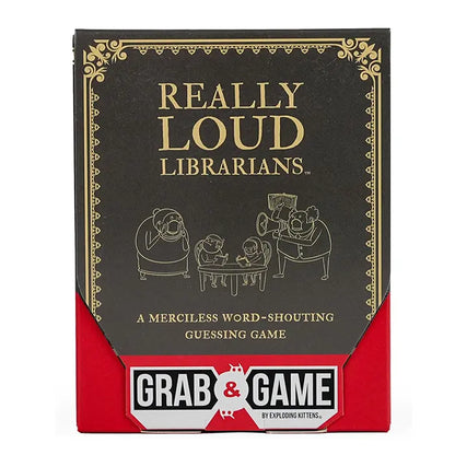 Exploding Kittens Really Loud Librarians Grab And Game