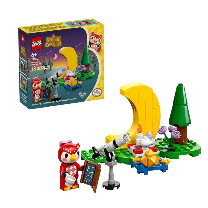 LEGO Animal Crossing Stargazing With Celeste 78 Pieces