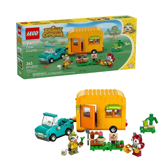 LEGO Animal Crossing Leif’s Caravan And Garden Shop 263 Pieces