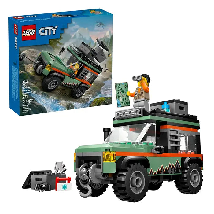 LEGO City Off Road 4×4 Mountain Truck 221 Pieces