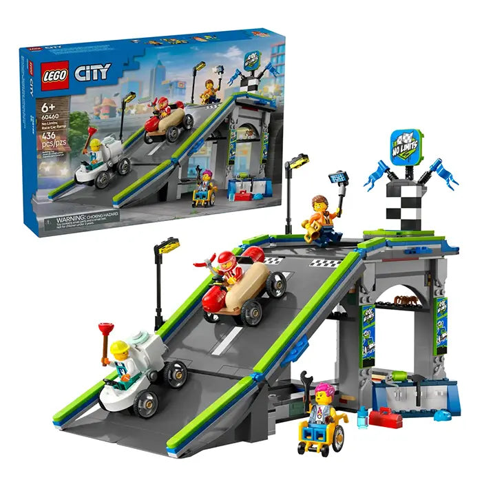 LEGO City No Limits Race Car Ramp track 436 Pieces