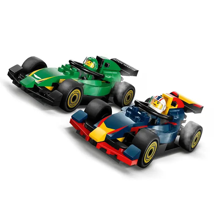 LEGO City F1 Truck With RB20 And AMR24 Cars 1086 Pieces