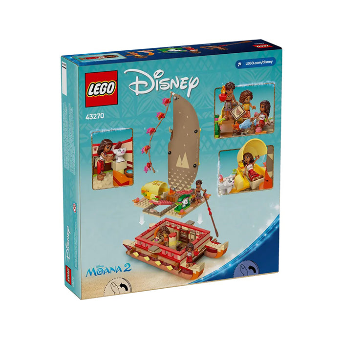 LEGO Disney Moana's Adventure Canoe 529 Pieces
