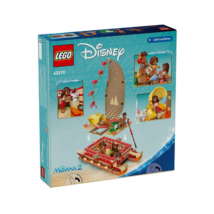 LEGO Disney Moana's Adventure Canoe 529 Pieces