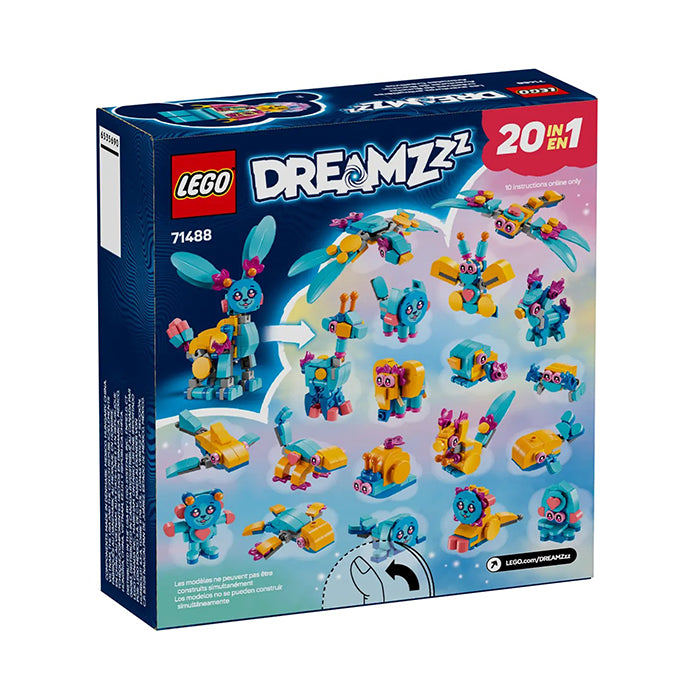 LEGO Dreamzzz Bunchu's Creative Animal Adventures 143 Pieces