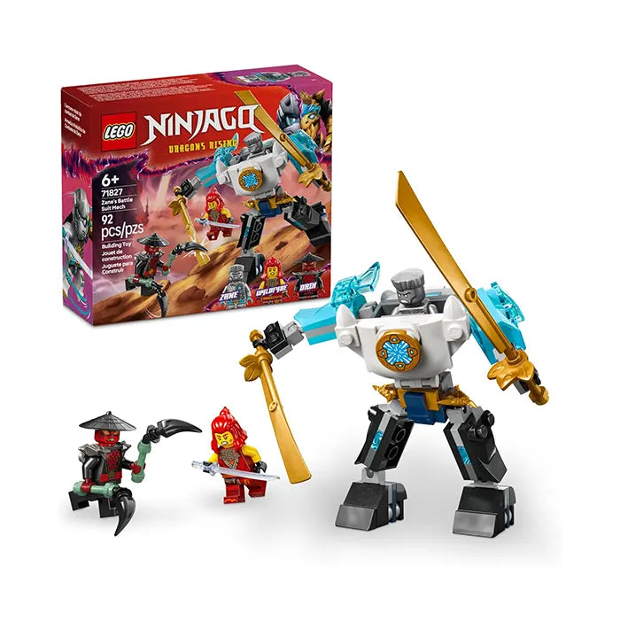 LEGO NINJAGO Zane's Battle Suit Mech 92 Pieces