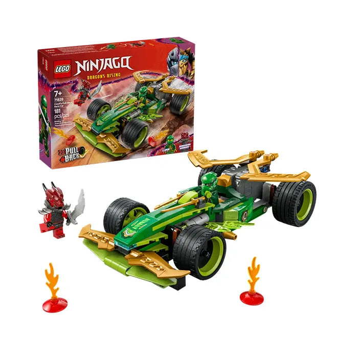 LEGO NINJAGO Lloyd's Pull-Back Race Car 181 Pieces