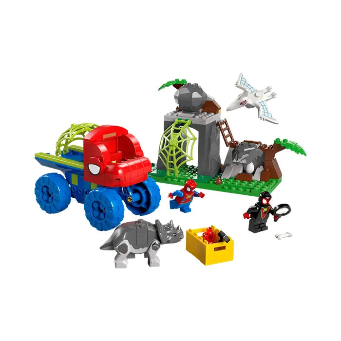 LEGO Marvel Team Spidey Dino Crawler Rescue 136 Pieces
